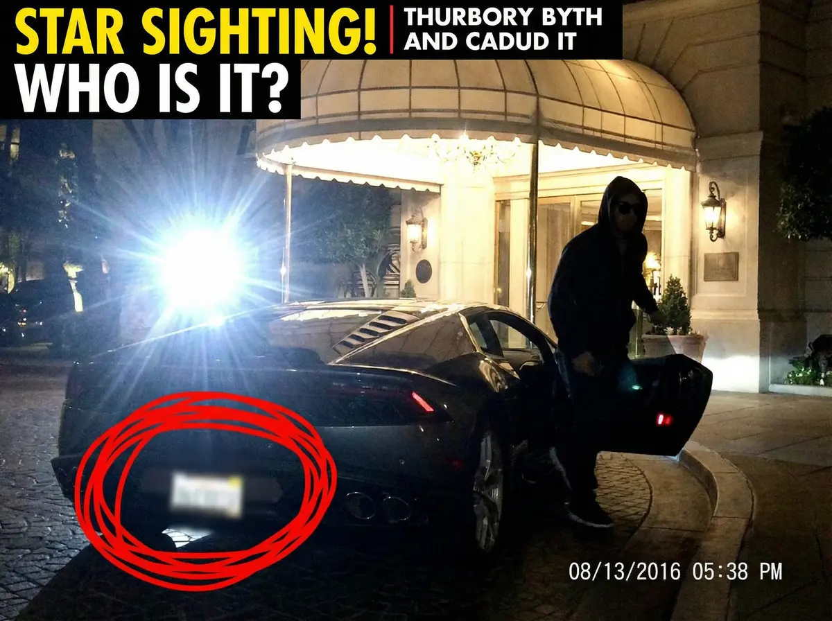 吃瓜不打烊 豪车酒店门口偷拍